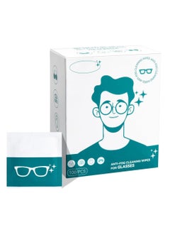 Buy 100 Pack Lens Cleaning Wipes, Glasses Wipes, Pre-Moistened Lens Wipes for Eyeglasses Individually Wrapped, Screen Wipes in Saudi Arabia