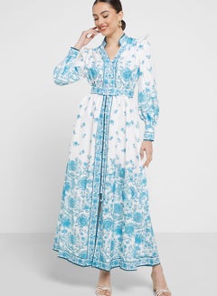 Buy Floral Printed Dress in Saudi Arabia