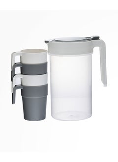 Buy Water Pitcher with 4 glass set in UAE