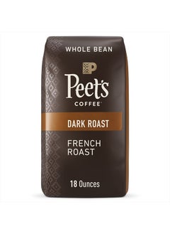 Buy , Dark Roast Whole Bean Coffee - French Roast 18 Ounce Bag in UAE