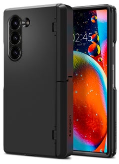 اشتري Tough Armor Pro P for Samsung Galaxy Z Fold 6 Case Cover with S Pen Holder (S-Pen Not Included) - Black في الامارات