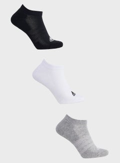 Buy Cushioned Low-Cut Socks 3 Pairs in UAE