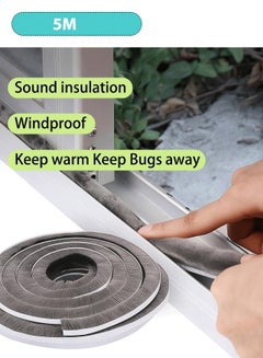 Uxcell Brush Weather Stripping, Adhesive Felt Door Seal - View #11