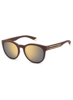 Buy Unisex Polarized Oval Sunglasses - Pld 2150/S Violet Millimeter - Lens Size: 52 Mm in Saudi Arabia