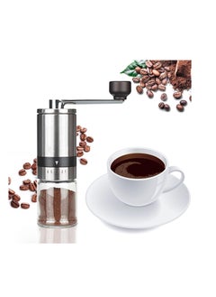 Buy Manual Coffee Grinder, Coffee Bean Grinder with Adjustable 6 Gears for Espresso, French Press and Drip Coffee, Portable Hand Coffee Grinder Suitable for Home, Office, Traveling, Camping (1PC) in UAE