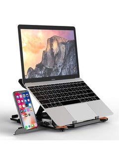 اشتري حامل كمبيوتر محمول قابل للتعديل، حامل كمبيوتر محمول مريح متوافق مع أجهزة MacBook Air Pro وDell XPS وHP وLenovo المزيد من أجهزة الكمبيوتر المحمولة مقاس 10-17 بوصة في الامارات