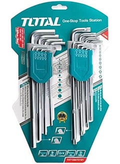 اشتري Total Hex & Torx Key Set (18 Pieces  THT106KT0181) في مصر