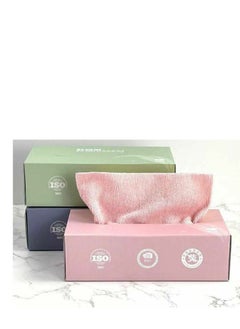 Buy 20pcs Microfiber Cleaning Towels, Reusable Dish Towels with Dispenser Box, Car Wipes, Cleaning Towels (Multi-Use and Colors) in Egypt