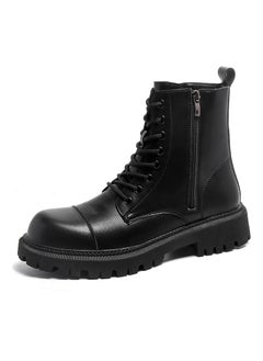 Buy New Youth Fashion Thick Sole High Top Boots in UAE