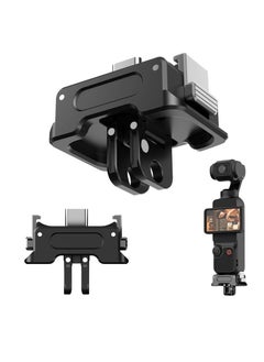 Buy Charging Adapter Base for DJI Osmo Pocket 3, Type-C Charging Port, with 1/4 Threaded Hole and Gopro Connector, Attaches to Tripod Selfie Stick (1/4 Screw+GO/PRO Adapter) in UAE