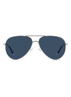 Buy Aviator / Navigator  Sunglasses PLD 6012/N/NEW  RT BLUE 62 in UAE