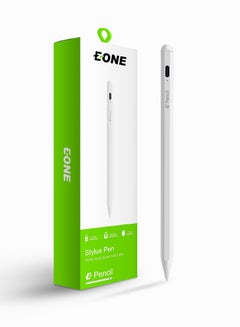 Buy E-Pencil, Smart Digital Pen for Writing and Drawing that Supports all Smart Devices that Support a Touch Screen - White in Saudi Arabia