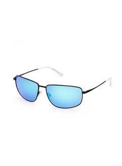 Buy Men's Mirrored Oval Sunglasses - BS002702X62 - Lens Size: 62 Mm in Saudi Arabia