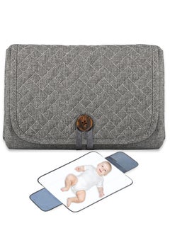 اشتري Portable Diaper Changing Pad, Travel Baby Changing Pad, Waterproof Foldable Diaper Changing Mat, Lightweight & Compact Changing Station, Newborn Gifts في الامارات