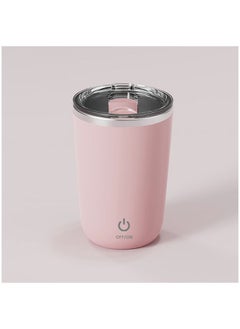 Buy Self Stirring Mug, Electric Mixing Cup Magnetic Stirring Cup Rechargeable Auto Magnetic Mug Self Stirring Coffee Mug Rotating Home Office Travel Stirring Cup Suitable for Coffee/Milk/Cocoa (pink) in UAE