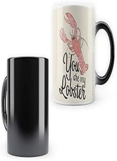 Buy MC SID RAZZ - Friends TV Series- You are My Lobster Morphing Magic Heat Sensitive Mugs (with Coaster) Cool Coffee & Tea, Cup Drinkware Ceramic Mugs Official Licensed by Warner Bros, USA in Egypt