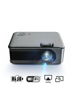 Buy Mini Projector, A10 Portable Small Projector, Kids Gift, 1080p Video Home Cinema Projector with Speaker in Saudi Arabia