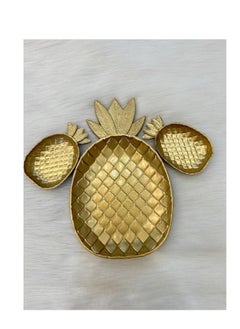 Buy 3 different sized pineapple shaped trays for multi-functional storage or serving in Egypt