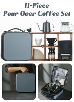 Buy 11-Piece - Pour Over Coffee Maker Set - Portable Travel Coffee - Hand Drip Coffee in Saudi Arabia