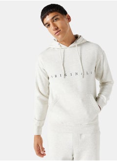 Buy Logo Relaxed Fit Hoodie in Saudi Arabia