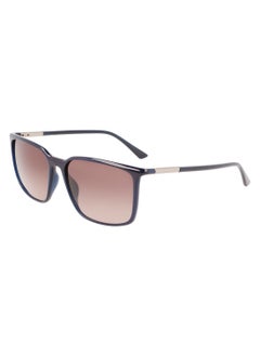 اشتري Full Rim Bio Injected Modified Rectangle Sunglasses Ck22522S 5916 (438) Blue في السعودية