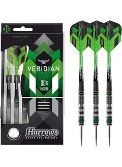 اشتري Harrows Unisex Adult Veridian Steel Tip 90% Tungsten - Black, 21 gm في الامارات