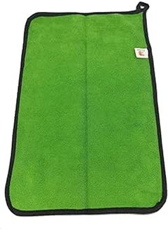 Buy Super Absorbent Microfiber Thick Multi Purpose Towel - Gray & Green in Egypt