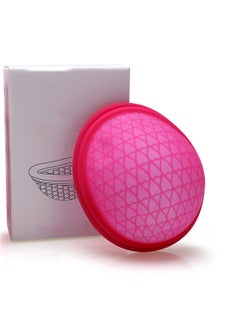 اشتري Reusable Menstrual Disc Menstrual Diva Cup Soft Period Disc for Women Medical-Grade Silicone Capacity of 6 Super TamponsMenstrual Cup or Tampon Alternative Lasts 10 Years Red Size L في السعودية