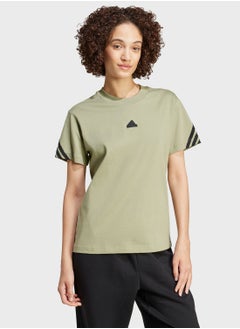 Buy Future Icon 3 Stripe T-Shirt in UAE