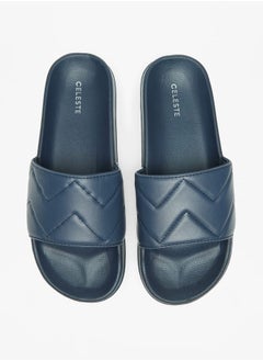 Buy Womens Quilted Slip-On Slides in Saudi Arabia