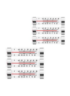 اشتري Freezer Thermometer, 6 Pack Hanging Fridge Thermometer, Hanging Cooler Refrigerator Thermometer, for Restaurant Home Kitchen, Temperature Supplies في السعودية