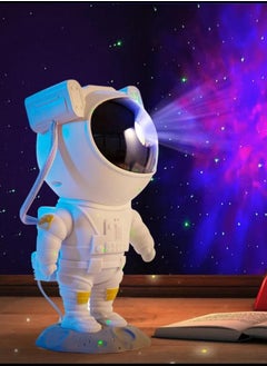 Buy Star Projector Galaxy Night Light Astronaut Starry Nebula Ceiling LED Lamp Kids Room Decor Aesthetic 360°Rotation Magnetic Head Light in UAE