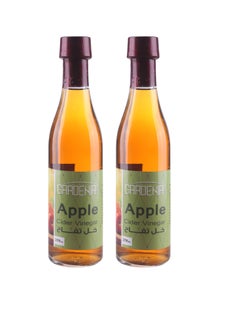 Buy Apple Cider Vinegar With Glass Bottle 250 ml - Pack of 2 in Egypt