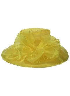 Buy New Organza Large Brim Sunvisor Hat Foldable UV Resistant Beach Hat in UAE