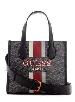 Buy GUESS Womens Silvana 4G Logo Mini Shoulder Crossbody Tote Handbag in Saudi Arabia