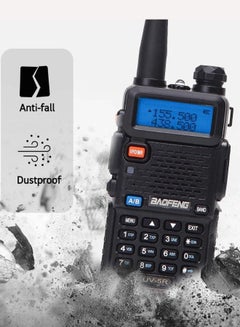 Buy Baofeng UV-5R Dual Band Upgraded Version With USB Direct Charge Cable Powerful Handheld Long Range Walkie Talkies For Hunting in UAE