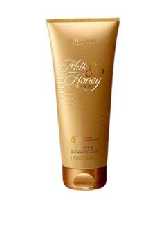 Buy Oriflame Milk & Honey Gold Smoothing sugar scrub 200ml in UAE