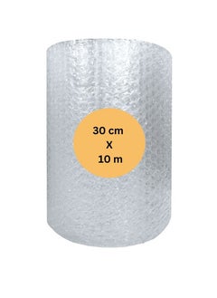 Buy Air Bubble wrap Roll for cushioning, packaging, wrapping, moving with very high cushioning strength, size 30cm*1000cm in UAE