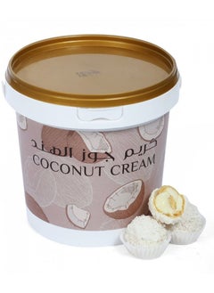 Buy Coconut Cream Spread 1Kg with– Baking, Filling, Topping Ingredient for Cakes, Cookies, Biscuits, Ice-Cream and Desserts… in UAE