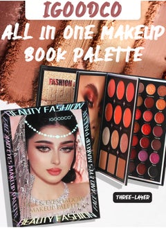 Buy All-in-one Makeup Gift Set | Makeup Book Palette For Women Full Kit Multipurpose Essential Starter Bundle | Full Kit Makeup Must-have Starter Kit Suitable For Beginners And Professionals-82 Colors in Saudi Arabia