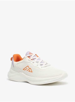 Buy Women Textured Lace-Up Sports Shoes with Pull Tabs in UAE