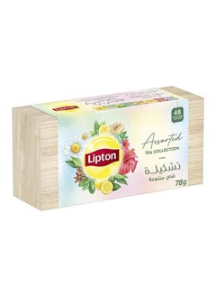 Buy Assorted Tea Wooden Box 78grams Pack of 48 in UAE