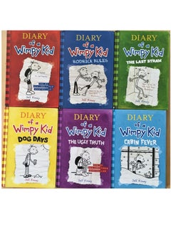 اشتري Diary of A Wimpy Kid Collection by Jeff Kinney Books 1-6 في مصر