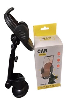 Buy Car Phone Holder for Dashboard/Windshield Mobile Holder for Car with Suction Cup Car Mobile Holder Dashboard Car Mount for Mobile Compatible with iPhone 13/14/15 Pro Max Galaxy S22/S23 Ultra Black in UAE