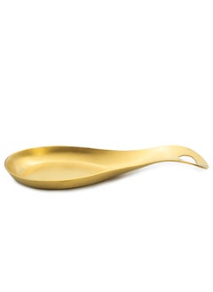 اشتري Kitchen Tableware Spatula Holder Soup Spoon Matt Gold 21cm في الامارات