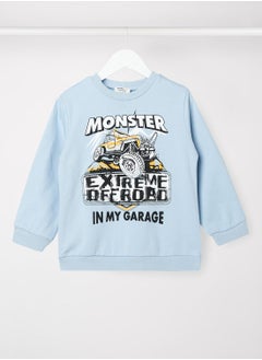 Buy Boys Graphic Sweatshirt in UAE