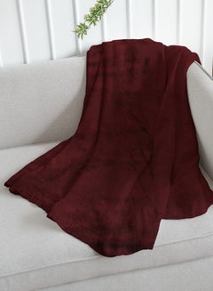Buy Flannel Fleece Blanket Double Size For All Season Fluffy Blanket Warm Bed Throws For Sofa And Bed Comfortable And Soft Double Flannel Fleece Blanket in UAE