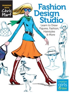 Buy Fashion Design Studio : Learn to Draw Figures, Fashion, Hairstyles & More in Saudi Arabia