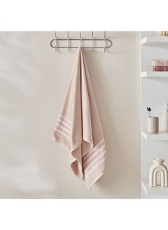 اشتري Mateo Ribbed Cotton Bath Towel 136 x 68 cm في الامارات