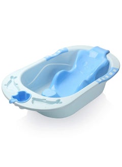 اشتري Bathroom Baby Supplies Plastic Baby Tub and Bath Sling (87cm x 50cm x 21cm) ABS Plastic Material-Baby Shower Anti Skid- Durable Quality في الامارات